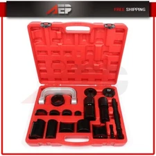 21x Universal Press Car Ball Joint Repair Tool Service Kit Installer Remover Set