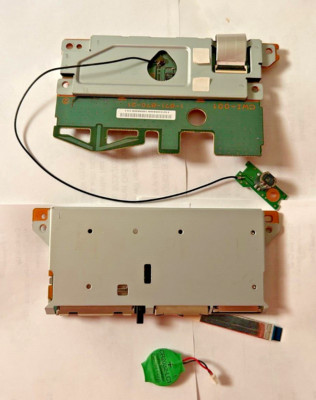 PlayStation 3 WIFI CECHA01 Board Card Reader Ribbon Cables & Clock Battery