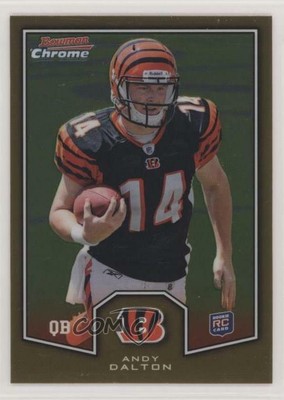 2011 Topps Chrome Bowman Rookies Andy Dalton #BCR-28 &hellip;