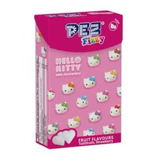 Pez Fizzy Sweets Hello Kitty Flip Top Box 3 x 30g
