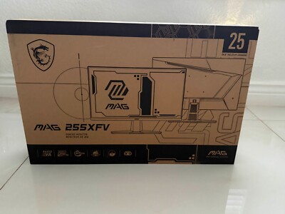 MSI MAG 255XFV 25'' Class Full HD Gaming LED Monitor - 16:9 - Metallic Black