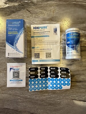 ICEPURE Refrigerator Water Filter RWF2300A WF1CB WFCB RG100 NGRG2000 9910 46990