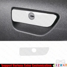 For Ford Explorer 2013-2019 Bright White Co-Pilot Storage Box Handle Panel Trim