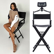 Portable Chair Tall Portable Makeup Artist Chairs Travel Beauty Directors Stools