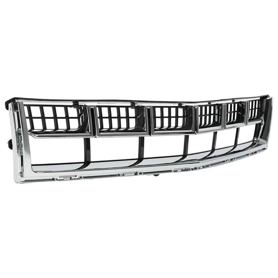 2Pcs Front Bumper Upper & Lower Grille Chrome Grill For Cadillac SRX 2013-2016 Foto 4 de 4