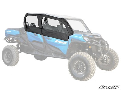 SuperATV Soft Cab Enclosure Doors for Can-Am Commander 1000 MAX/See Fitment