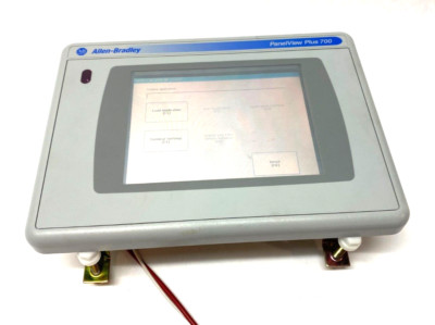 Allen Bradley 2711P-T7C4D1 Ser. A Panelview Plus 700 Touch HMI Interface Rev. C