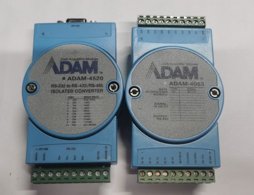 ADVANTECH ADAM 4520+ADAM 4053,RS232-RS485,16CH Isolated Digital IO Module