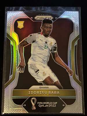 2022 Panini Prizm FIFA World Cup Qatar #232 Iddrisu Baba Silver