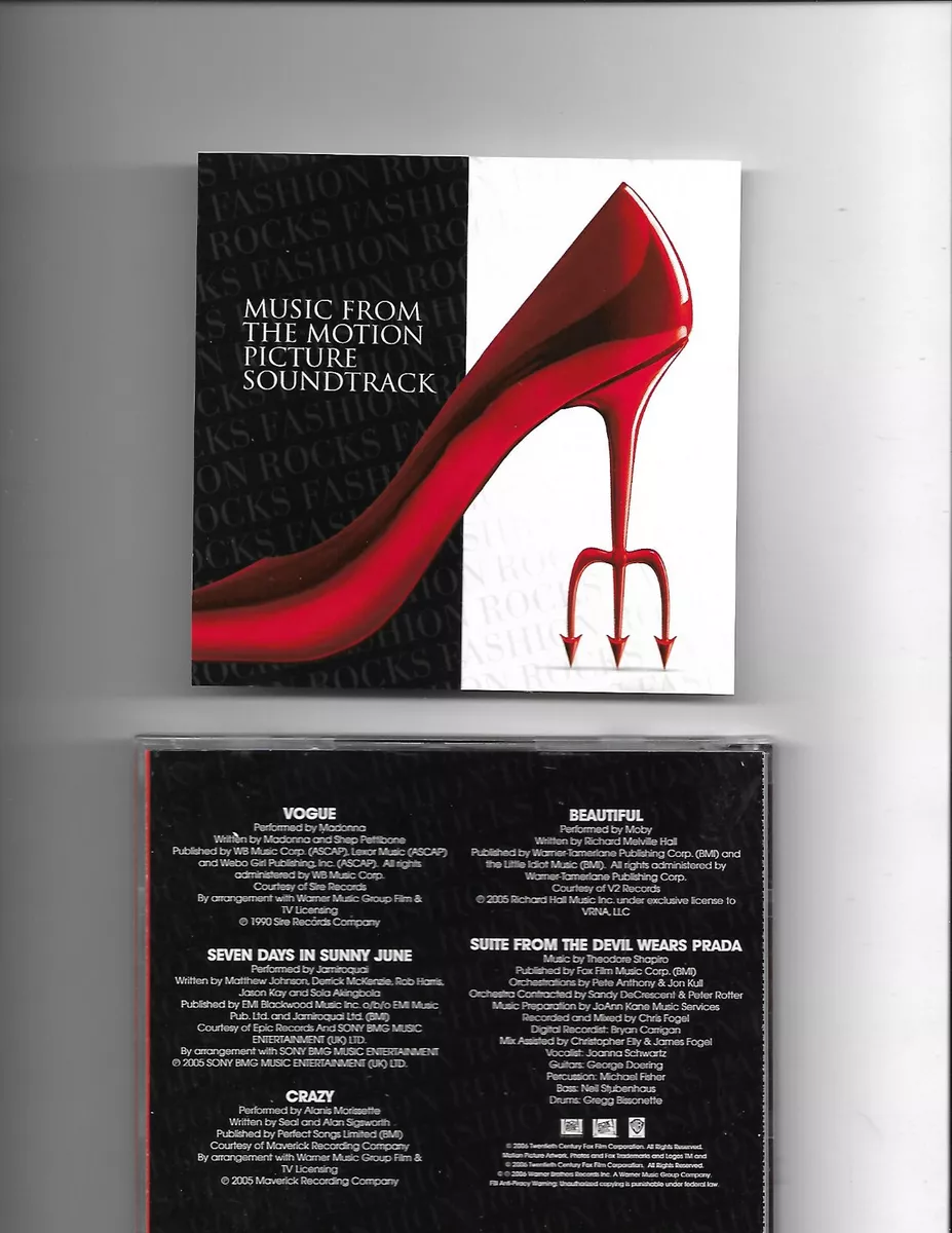 Devil Wears Prada w Madonna Vogue Promo CD Sampler 5 cuts