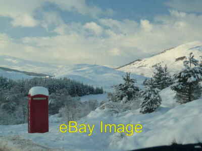 Photo 6x4 Lonely telephone box, Oykel bridge Oykel Bridge No evidence of  c2010