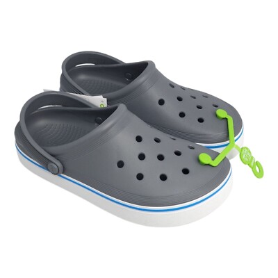 Crocs Off Court Clog Gray Size M7 W9 Comfort Lightweight Casual Slip On