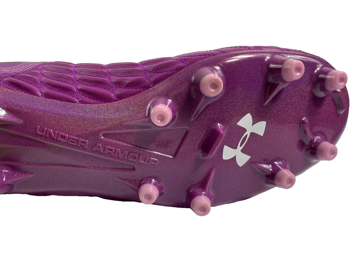 Under Armour Magnetico Pro 3 FG Soccer Cleats Mystic Magenta  display picture 2