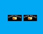 Hot Wheels Redline Matchbox (OLDS 442 POLICE CRUISER) Door Stickers only