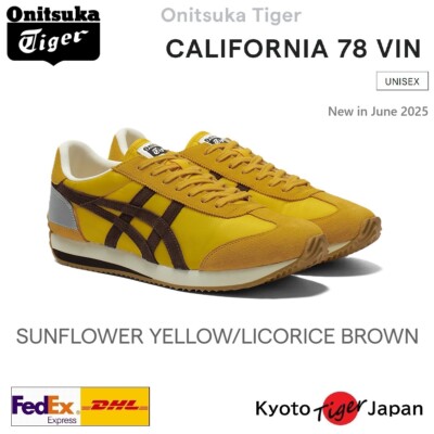 Onitsuka Tiger CALIFORNIA 78 VIN (YELLOW/BROWN) 1183C401.750
