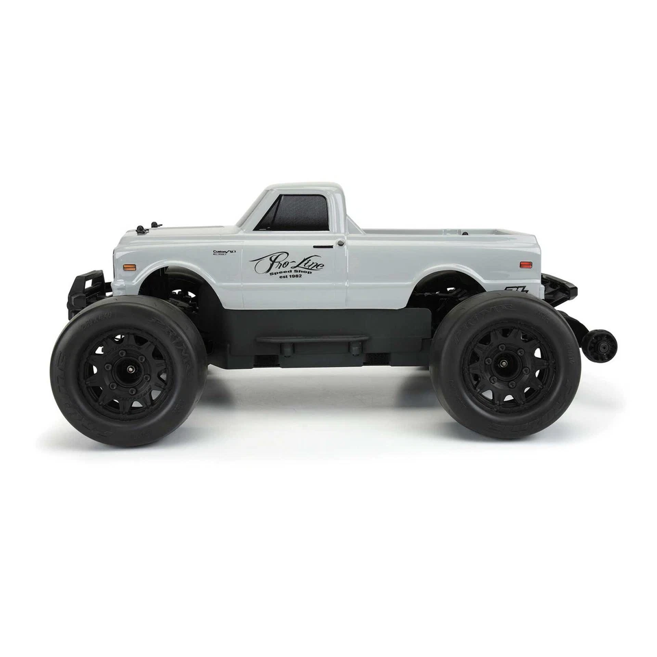 Pro-Line 3251-14 1/10 1972 Chevy C-10 Tough-Color Gray Body : Stampede & Granite - Image 4 of 4