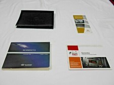 2010 KIA SORENTO OWNER MANUAL 3/PC. SET & BLACK KIA  FACTORY CASE. NICE