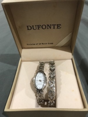 DUFONTE BY LUCIEN PICCARD LADIES WATCH MATCHING BRACELET SET  display picture 1