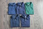 New ListingLot 5 Wonder Nation Old Navy Polo Shirt Uniform Boys Size Xl (14-16) Blue Green
