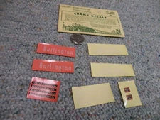 Champ decals HO EH-175 Burlington diesel switcher old style   H188