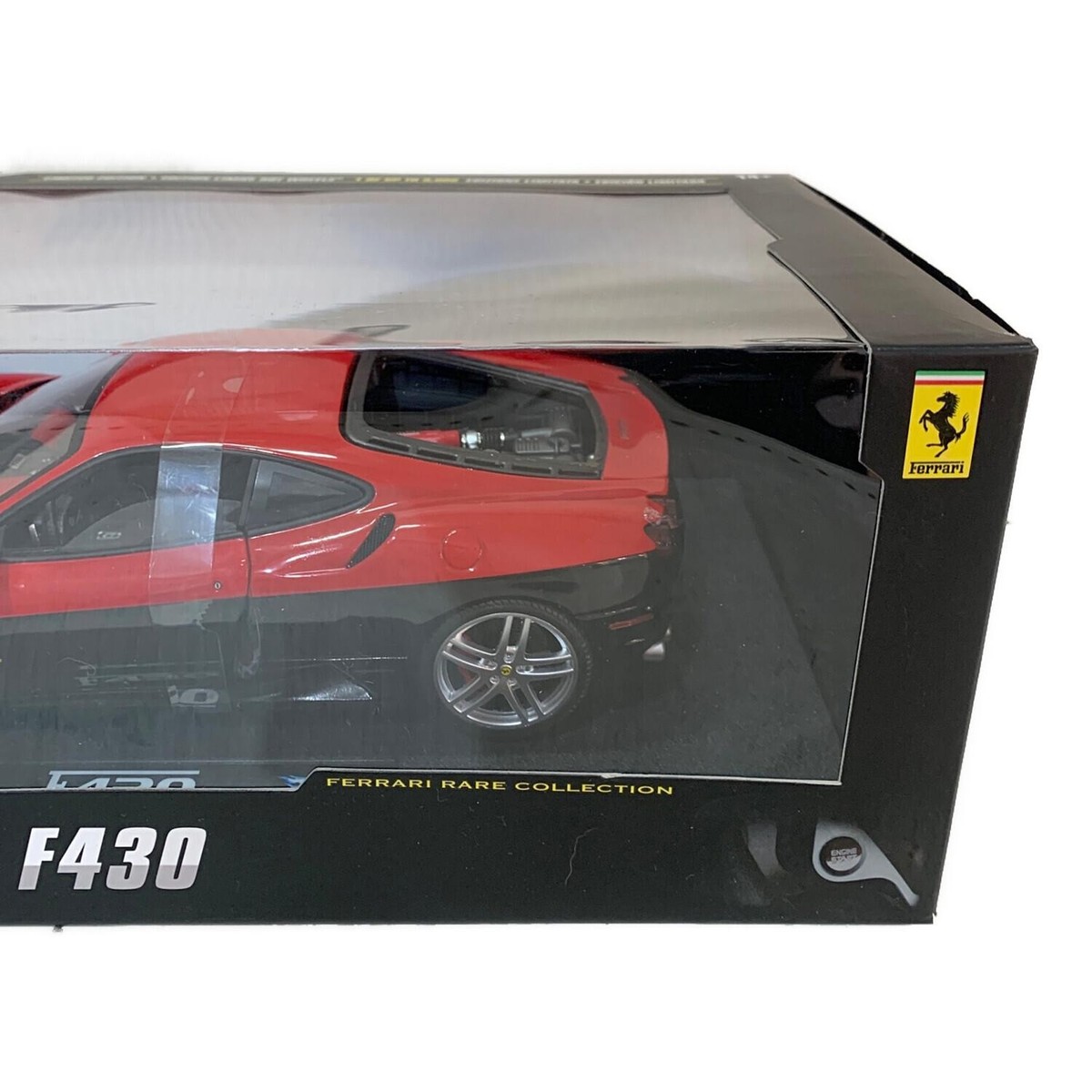 Hot Wheels Elite 1/18 FERRARI F430 Red Black LE Diecast Model w