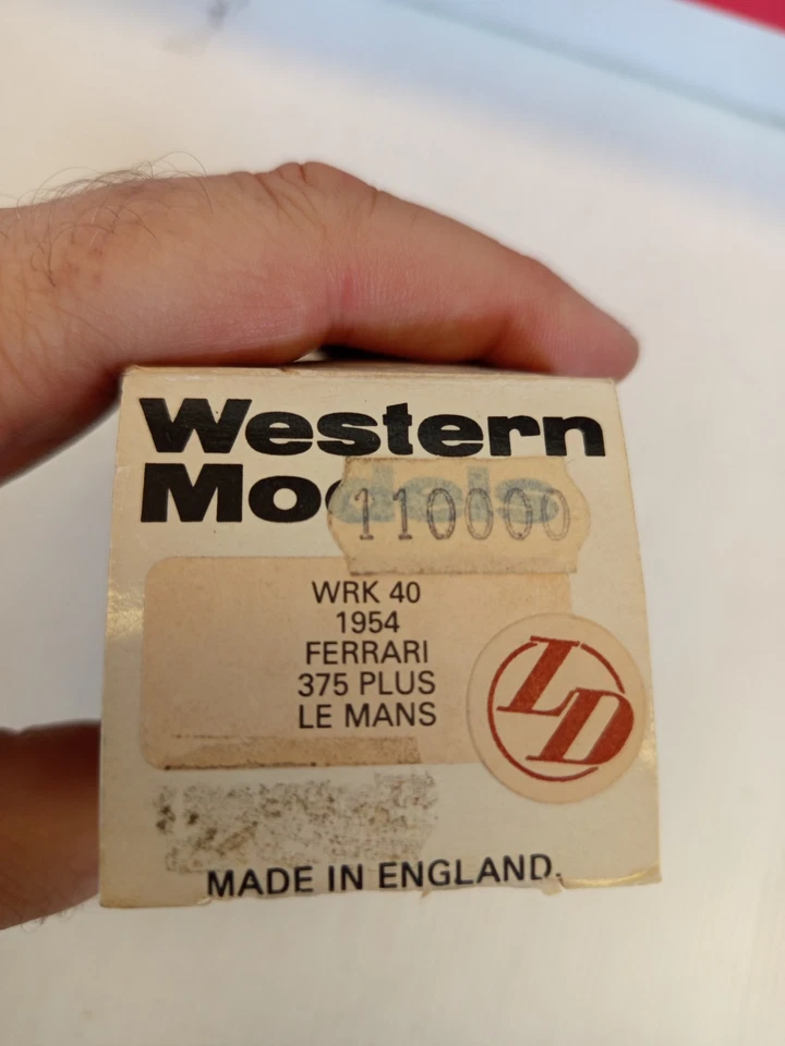 MK Western Models wrk 40 Ferrari 375 plus le mans 1954 1/43 1:43 - Immagine 3 di 4