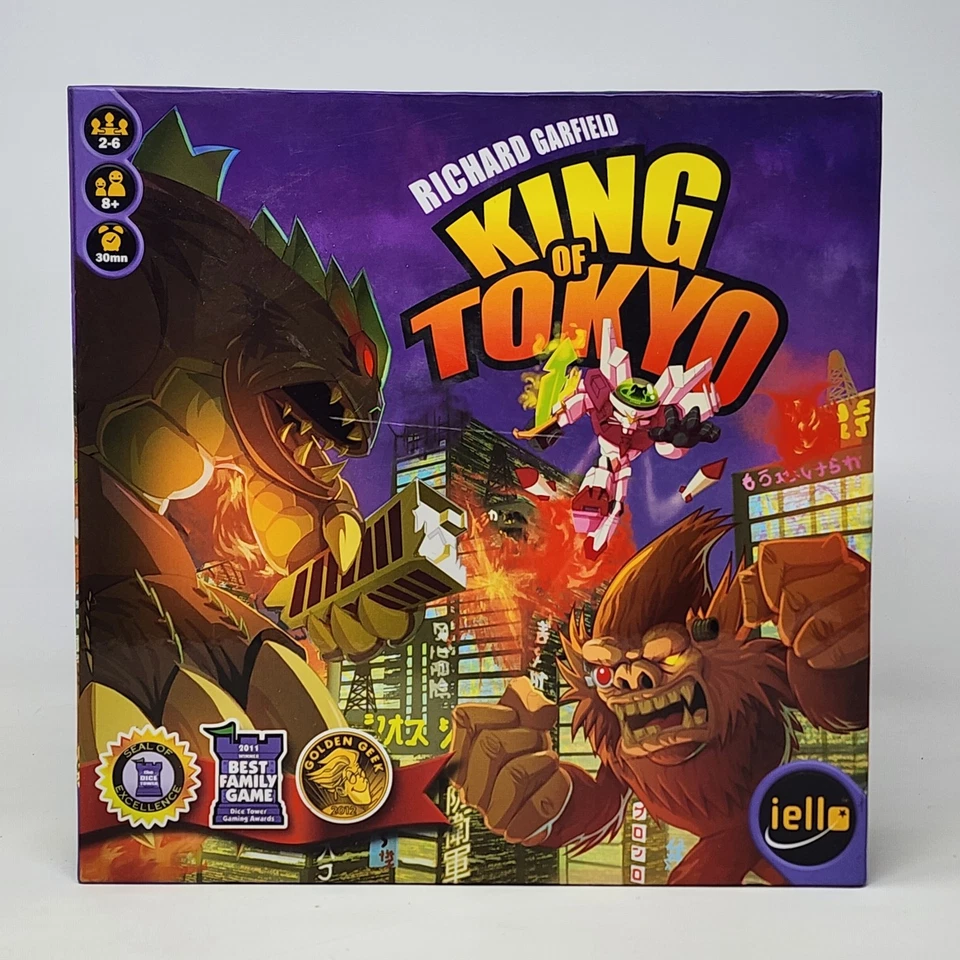 King of Tokyo - Juego de Mesa IELLO 2014 Edición por Richard Garfield Usado  Foto 2 de 4