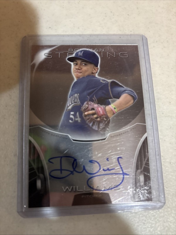2013 Bowman Sterling - Prospect Autographs Devin Williams #BSAP-DW (AU, RC)