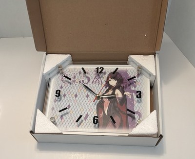 LUCITE WALL CLOCK OF ELSA GRANHIERT FROM THE ANIME RE: ZERO