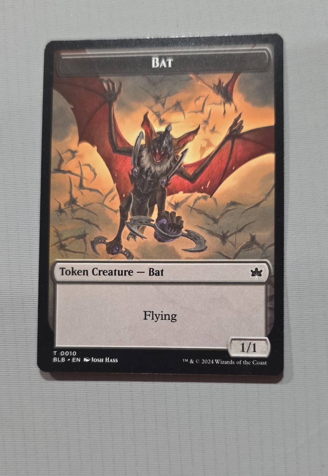 Bat Token Bloomburrow Regular