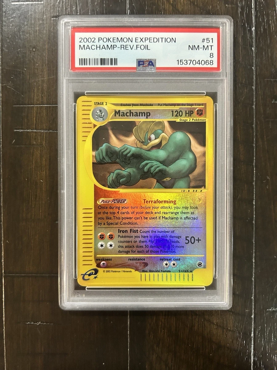 Machamp Pokémon TCG Expedition Base Set Individual Collectible