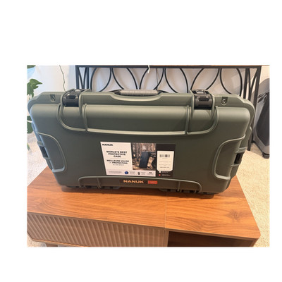 NANUK 980 Waterproof Hard Case with Foam Insert for Camera or guns  Green