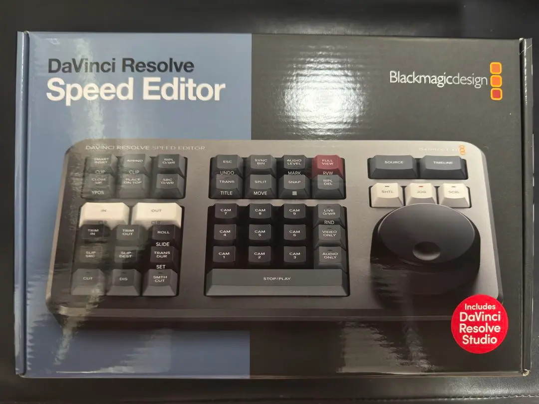 DaVinci Resolve Speed Editor Blackmagic Design Video Editing DaVinci Resolve Speed Editor Blackmagic Design Video Editing