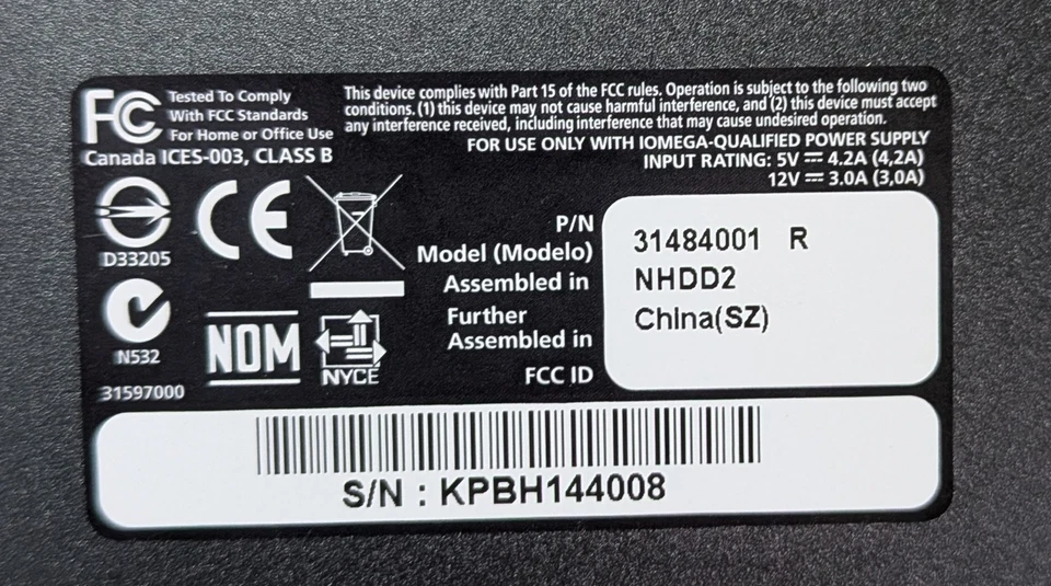 Iomega StorCenter ix2 Network Hard Drive NAS 500 GB- - Immagine 3 di 4