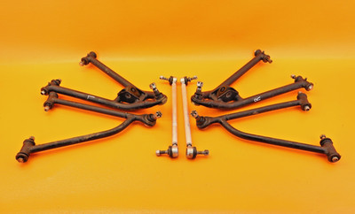 2003-2007 Polaris Predator 500 Upper Lower Control Arm A-Arm Tie Rod Set