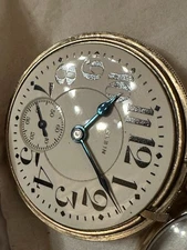 VERY BEAUTIFUL ELGIN FATHER TIME RAILROAD GRADE SIZE 16 21J POCKET WATCH!