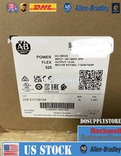 New Factory Sealed AllenBradley 25B-E012N104 10HP FW 6001 POWERFLEX 525 AC DRIVE