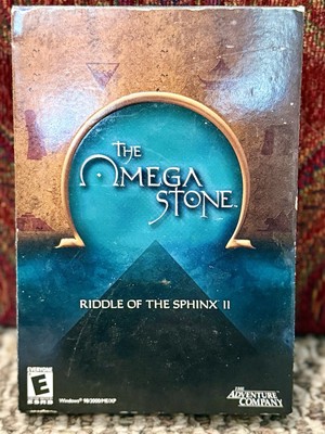 The Omega Stone: Riddle of the Sphinx II PC - Tested Working Adventure Game