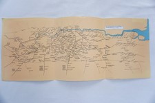 Reprint c1930's Southern Electric Railway Carriage Map SR