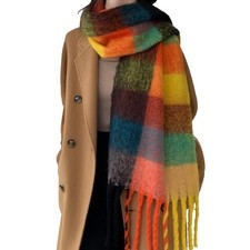 Chunky Scarf for Women Winter Scarves Cold Weather Large Blanket Scarfs Soft ...