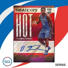 2015-16 Panini Hoops Dakari Johnson Hot Signatures RC Auto Oklahoma City Thunder