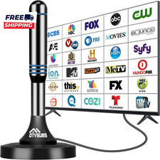 2026 Digital TV Antenna for Smart TV Indoor 360  Long Range Reception