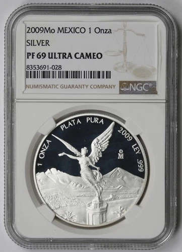 2009 Mexican Silver Libertad 1 oz — photo from the most recent tracked eBay sale