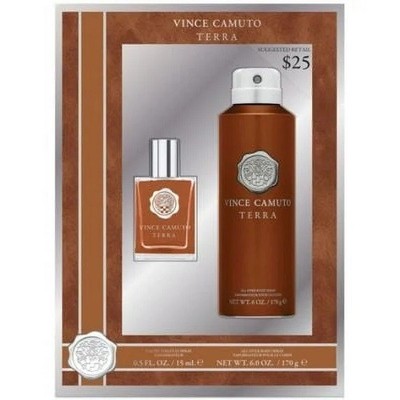 100% Authentic Vince Camuto Terra 2pc .5oz EDT & Body Spray NIB (*PLEASE READ*)