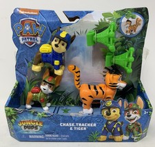 Nickelodeon Paw Patrol Jungle Pups Chase, Tracker  Tiger Action Figures B19 