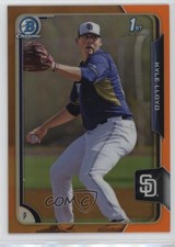 2015 Bowman Chrome Prospects Orange Refractor 5/25 Kyle Lloyd #BCP47 1bi0