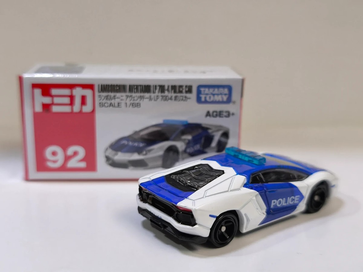 TOMICA 92 ASIA LIMITED LAMBORGHINI AVENTADOR LP 700-4 POLICE CAR 1