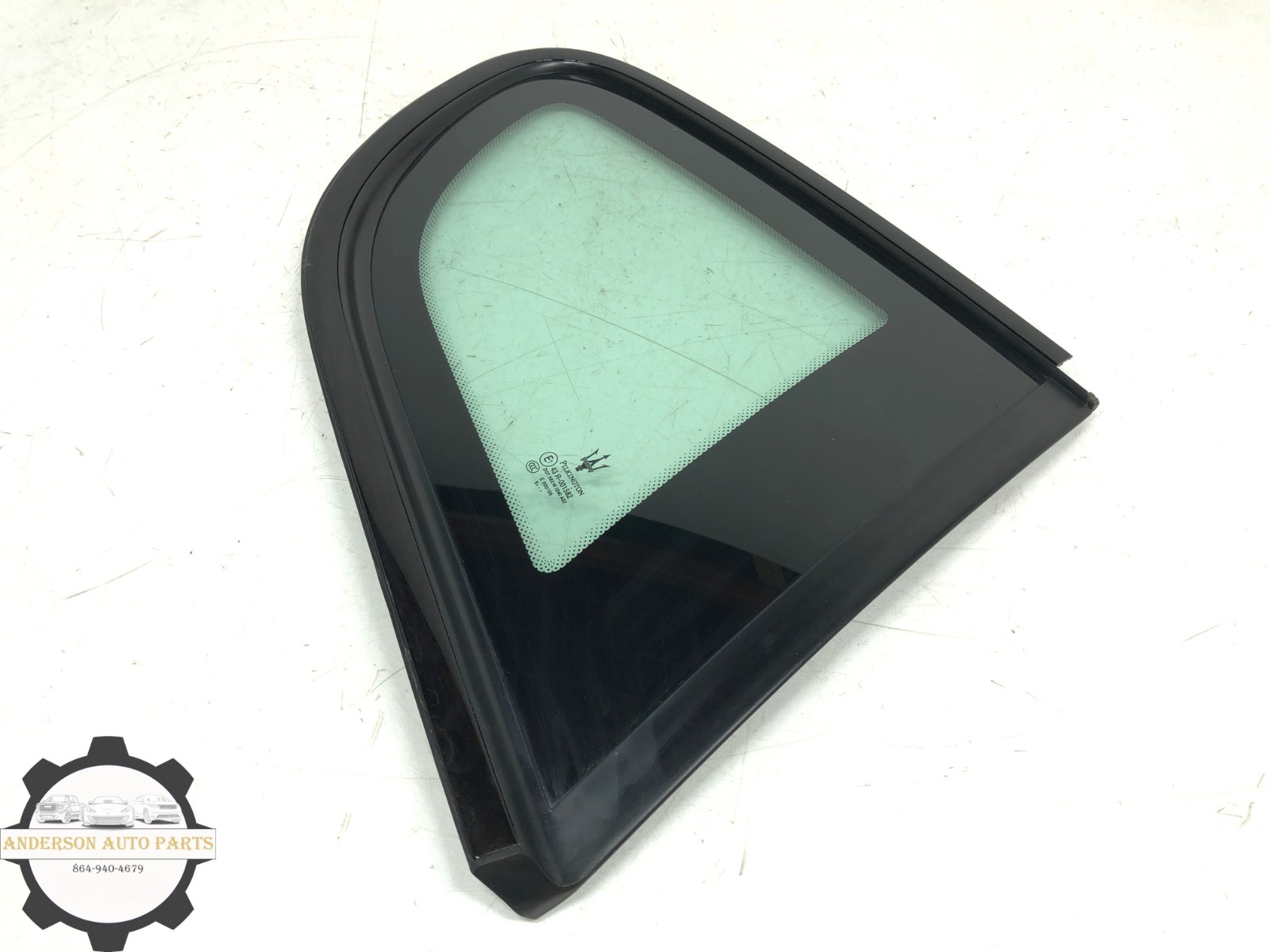 2008-2018 MASERATI GRANTURISMO RIGHT PASS REAR QUARTER PANEL WINDOW GLASS OEM