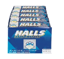 Halls Cough Drops, Mentho-Lyptus, 20 ct