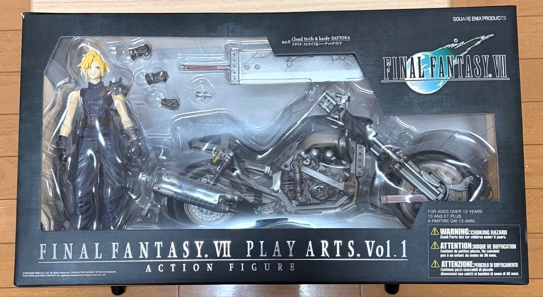 FINAL FANTASY VII PLAY ARTS Vol.1 no.0 Cloud Strife & hardy